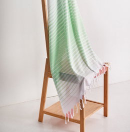 Mijölnir Toalla de playa Fouta Green - 90 x 180 cm